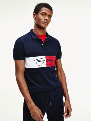 hilfiger slim fit polo