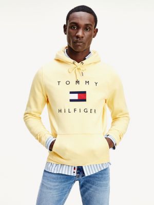 tommy hilfiger mustard hoodie