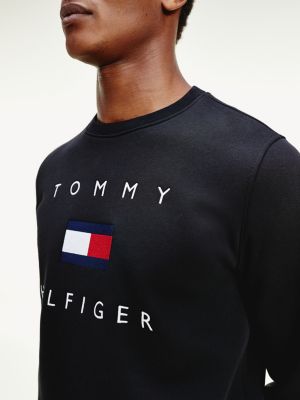 Tommy Flag Sweatshirt | BLACK | Tommy 