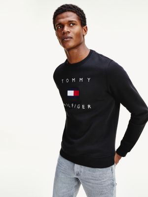 Tommy Flag Sweatshirt | BLACK | Tommy 