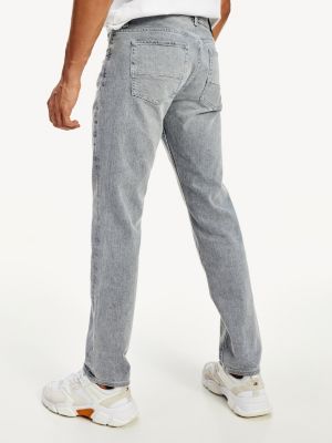 Denton Straight Fit Faded Stretch Jeans 