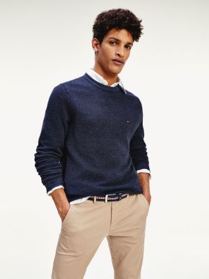 tommy hilfiger mens crew neck jumper