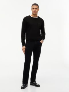 Flag Crew Neck Jumper — Black 2
