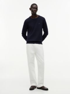 Flag Crew Neck Jumper — Blue 2