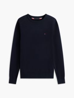Flag Crew Neck Jumper — Blue 6