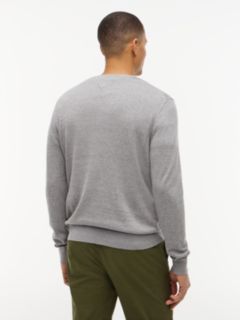 Flag Crew Neck Jumper — Grey 4