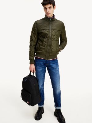 tommy hilfiger sport quilted bomber jacket