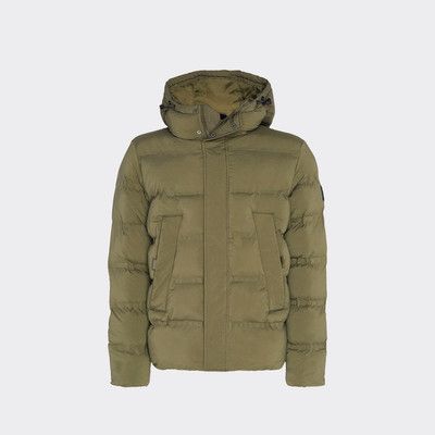 tommy hilfiger fur hooded padded bomber jacket