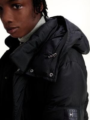 tommy hilfiger down jacket black
