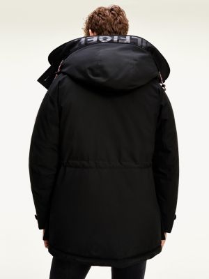 Hooded Canvas Parka | BLACK | Tommy 
