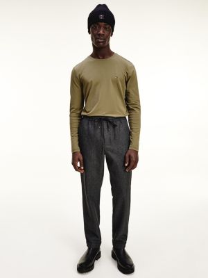 Karo Hose Mit Tunnelzug Grau Tommy Hilfiger
