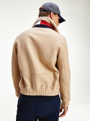 tommy hilfiger brown jacket