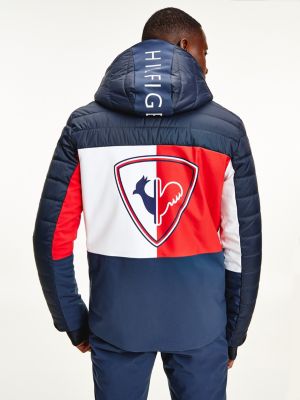 Rossignol Logo Colour-Blocked Stretch Ski Jacket | BLUE | Tommy Hilfiger