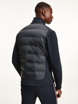 black tommy hilfiger puffer