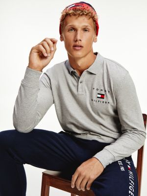 hilfiger polo long sleeve