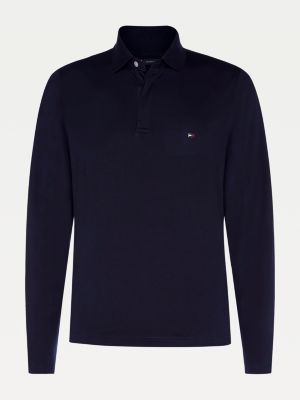 hilfiger polo long sleeve