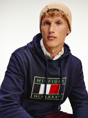 tommy hilfiger icon embroidered hoodie