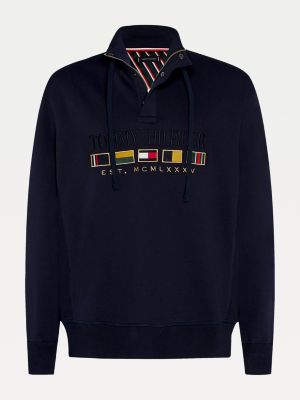 tommy sweatshirt blue