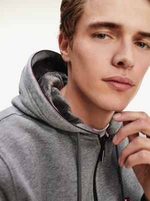 tommy hilfiger signature tape logo hoodie