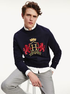 tommy hilfiger icon embroidered hoodie