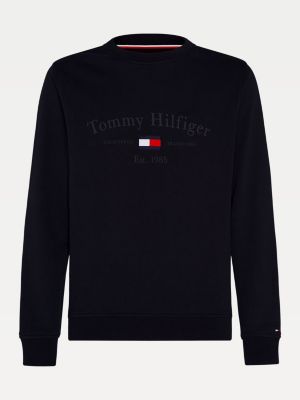 tommy hilfiger organic cotton logo hoodie