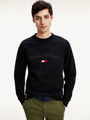 tommy hilfiger organic cotton logo hoodie