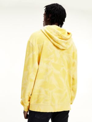 Lewis Hamilton Garment Dyed Hoody | YELLOW | Tommy Hilfiger