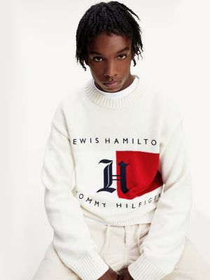 Lewis Hamilton Crew Neck Logo Jumper 