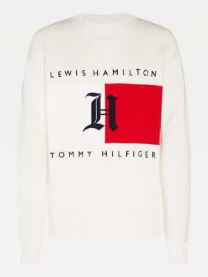 Lewis Hamilton Crew Neck Logo Jumper 