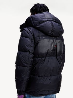 tommy hilfiger padded jacket black