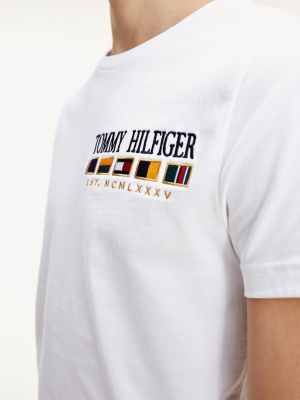 tommy hilfiger embroidered t shirt