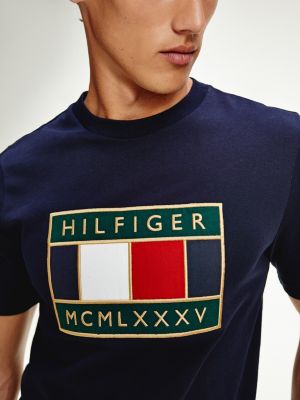 Global Flag Relaxed Fit T-Shirt | BLUE 