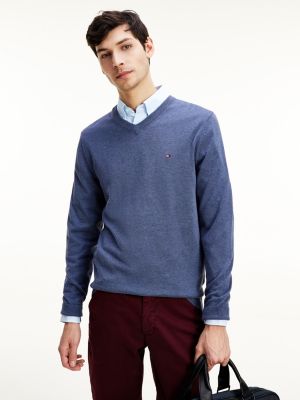 tommy hilfiger cotton silk jumper