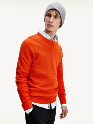 orange tommy jumper