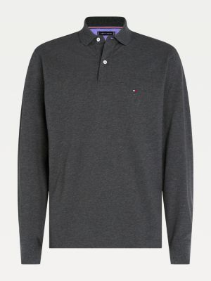 black polo tommy hilfiger