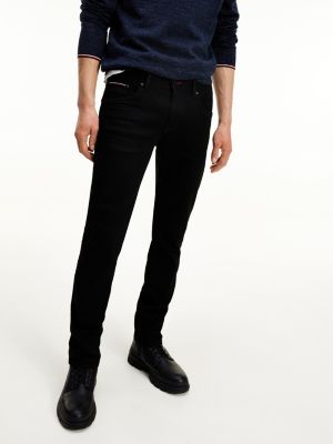 tommy hilfiger black jeans