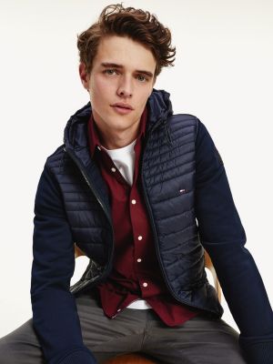 tommy hilfiger padded cotton jacket