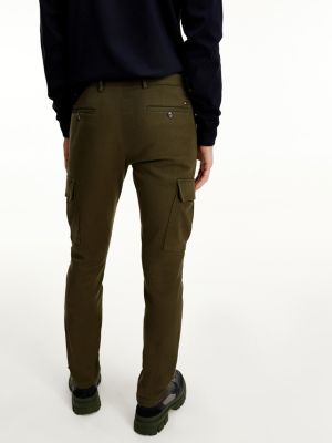 tommy hilfiger green cargo pants