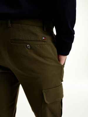 tommy hilfiger green cargo pants