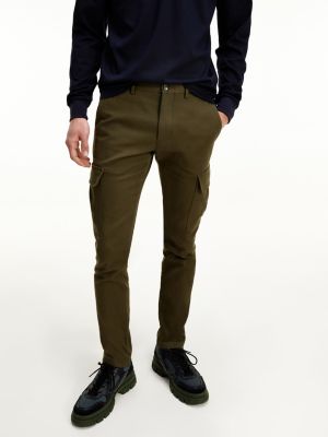 tommy hilfiger khaki pants slim fit