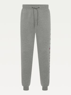 tommy hilfiger joggers mens grey
