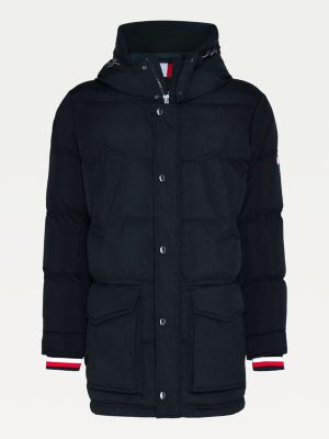 Big & Tall Water Repellent Down Parka | BLACK | Tommy Hilfiger