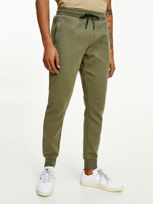 Essential Drawstring Waist Tapered Joggers | GREEN | Tommy Hilfiger