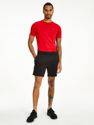 Sport TH Cool Flex Fleece Shorts | BLACK | Tommy Hilfiger