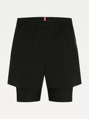 black tommy hilfiger shorts