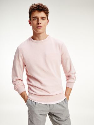 crew neck cotton jumper