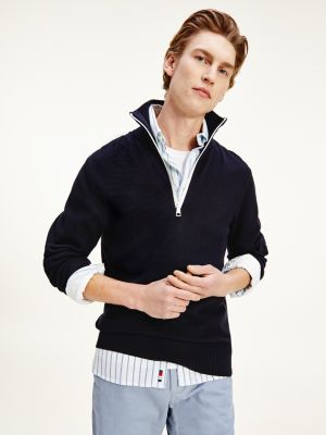 tommy hilfiger jumper zip