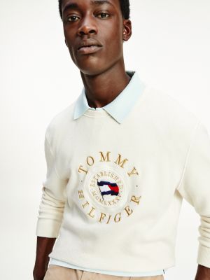 tommy hilfiger structured zip jumper