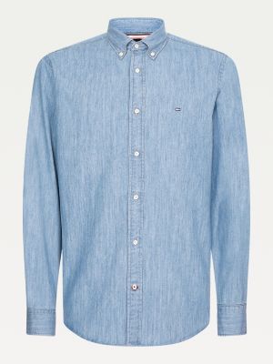 Lightweight Denim Regular Fit Shirt 