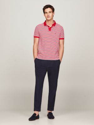 red 1985 collection regular fit poloshirt für herren - tommy hilfiger